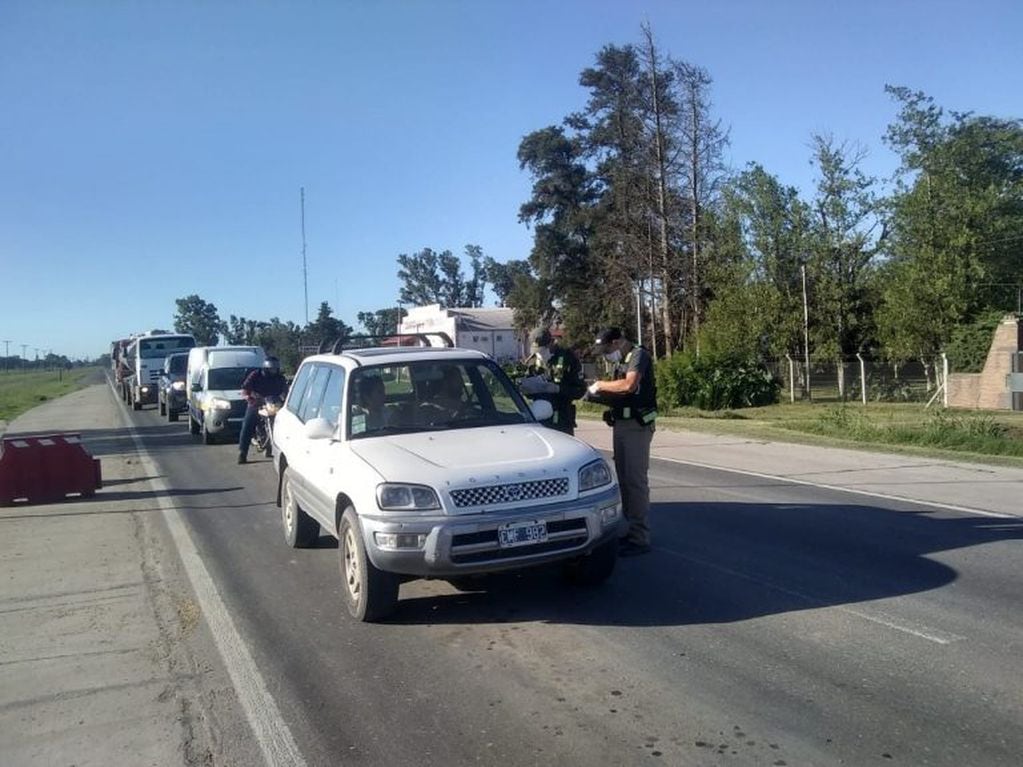 Controles de tránsito en Rafaela por la emergencia sanitaria por el coronavirus