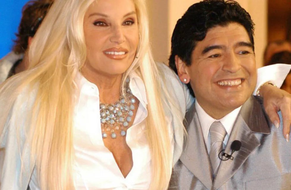 Susana Giménez y Diego Armando Maradona / Gentileza