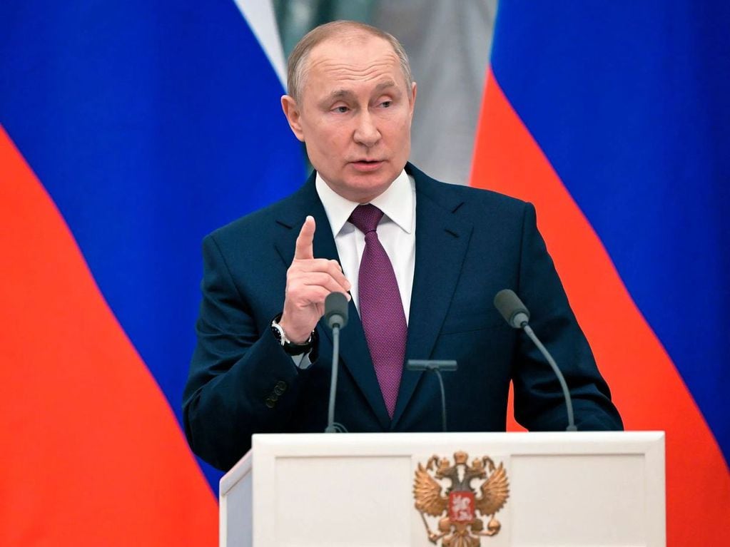 Vladimir Putin podría entrar en default en medio de la guerra por las sanciones impuestas por Estados Unidos y Ucrania. 