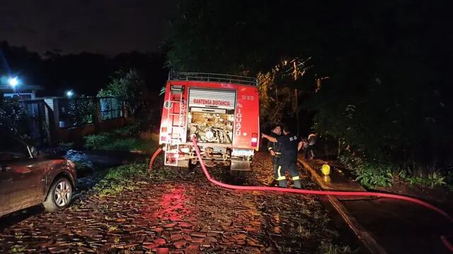 incendio en Iguazú