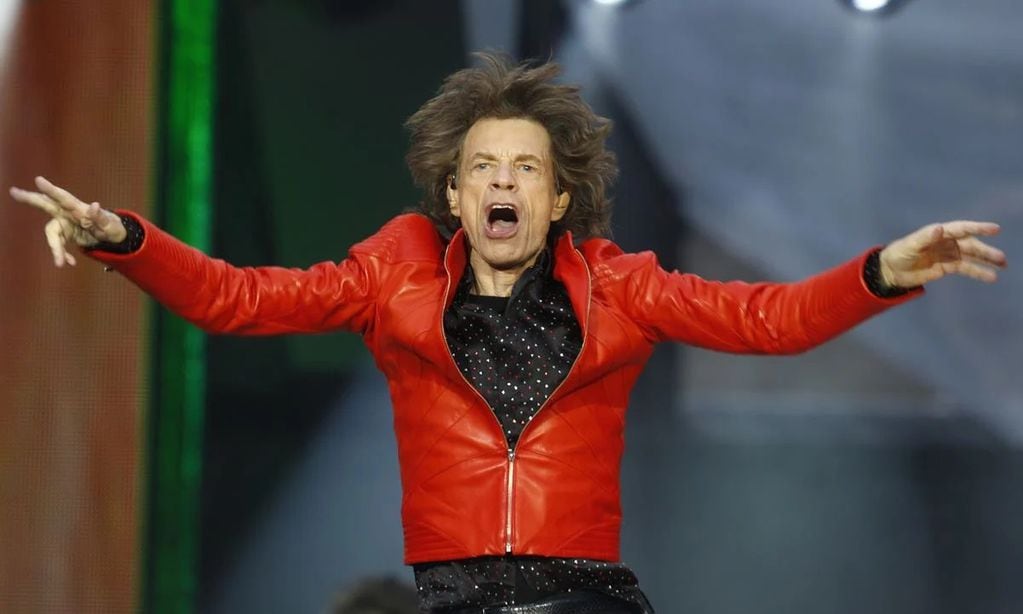 Mick Jagger es otra de las celebridades que tiene una paternidad tardía.