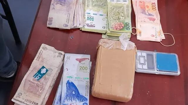 Droga incautada en Rivadavia