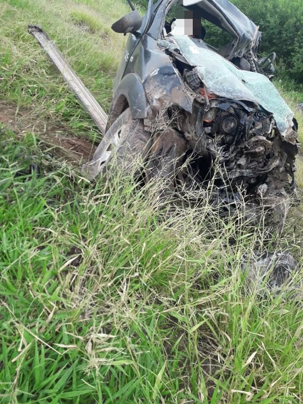 Accidente vial en Tolloche, Salta. (Facebook Zona Sur Diario Digital)