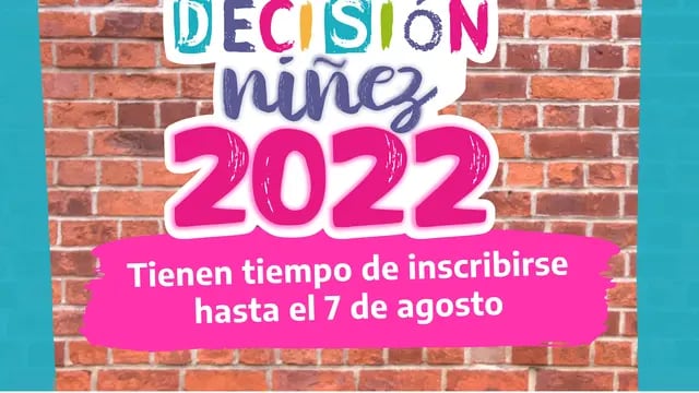 Abierta la inscripción  para la edición 2022 del Programa “Decisión Niñez”