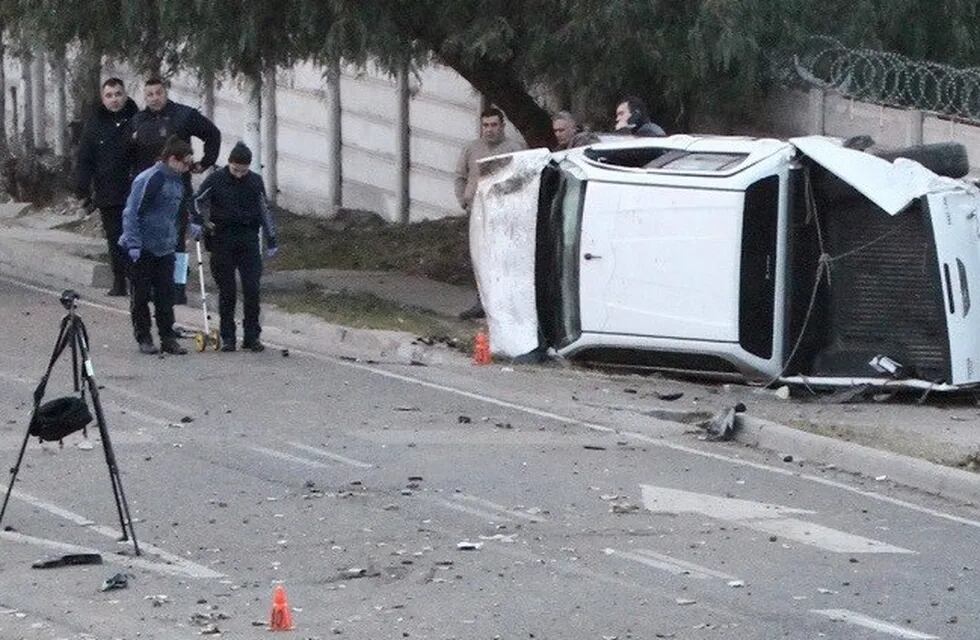 Sergio Massó conducía la camioneta en el incidente fatal en el Acceso Su.