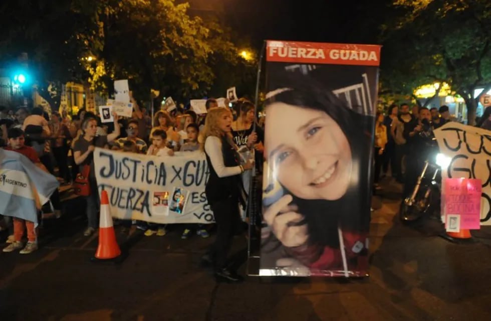 Marcha en pedido de justicia por la muerte de Guadalupe Codes.