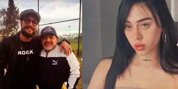 Daniel Osvaldo criticó los dichos de Nicki Nicole sobre Diego Maradona