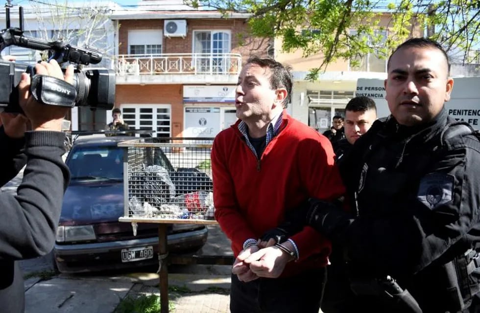 El acusado se declaró inocente cuando lo imputaron en Villa Constitución. (Juan José García)
