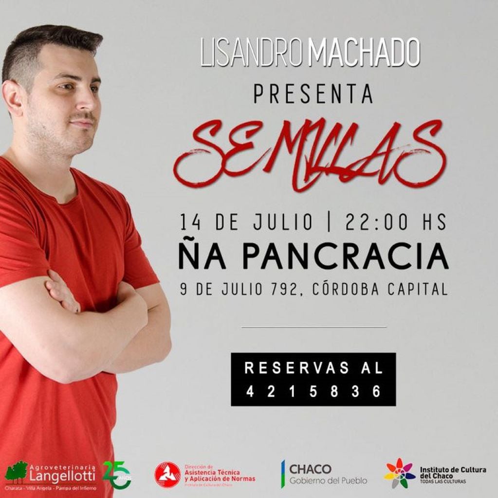 Lisandro Machado, disco Semillas