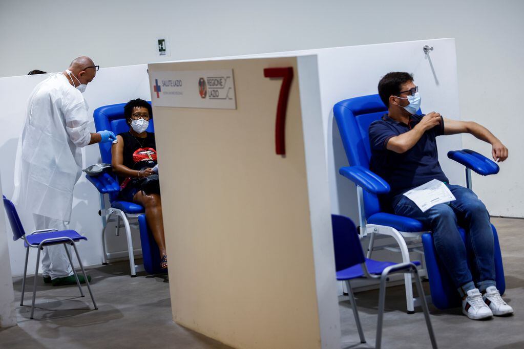 En Italia buscan que el 80% de la ciudadanía mayor a los 12 años esté vacunada para fines de septiembre.