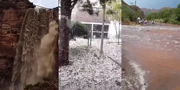 Tormenta en Mendoza: granizo, crecidas, aludes e inundaciones