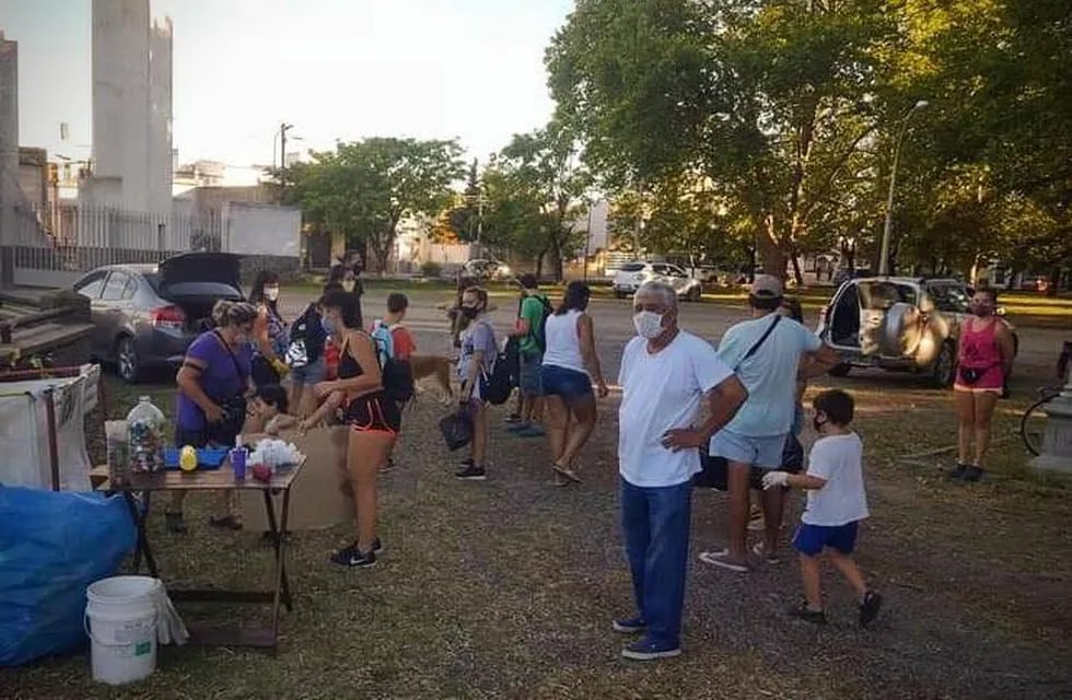 Así fue la jornada de limpieza en el Parque Municipal