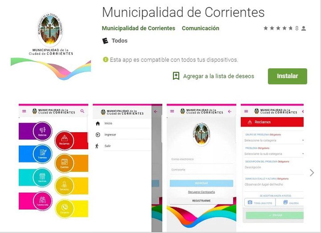 El Municipio lanzó una aplicación para dinamizar la atención ciudadana