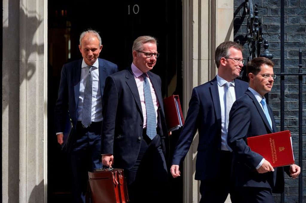 Los posibles reemplazantes de Theresa May en caso de que renuncie (Foto: AFP/ Niklas HALLE'N)