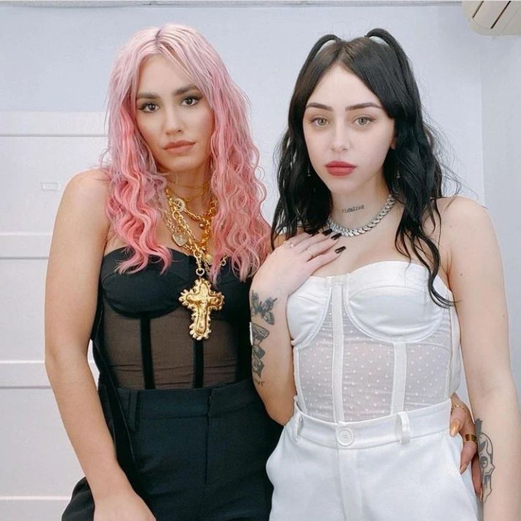 Lali y Nicki Nicole en La Voz Argentina 2021, son dos fashionistas.