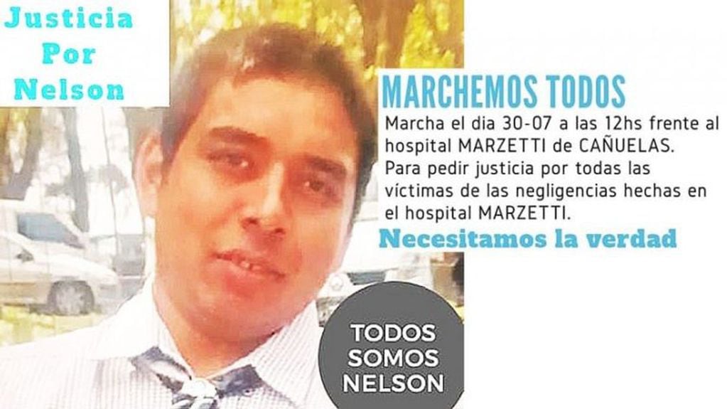 Marcha de los familiares de las víctimas de los médicos truchos