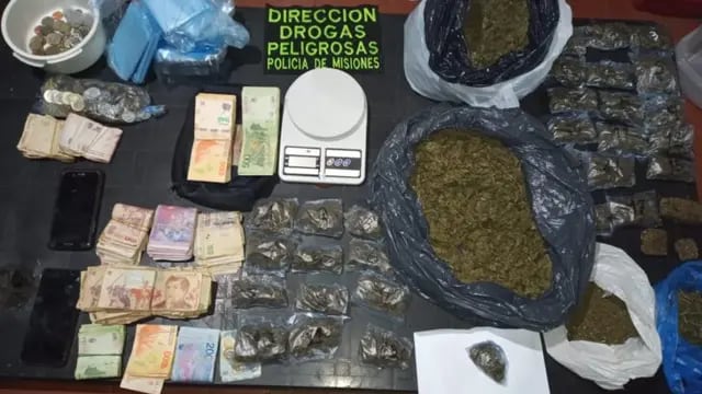 Golpe al narcotráfico: desbaratan kiosco narco en Posadas