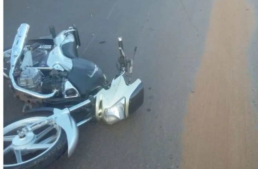Motociclista fallecido en un choque el martes 17 de abril en Posadas. (MisionesOnline)