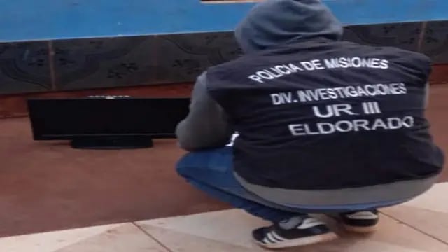 Eldorado: recuperaron un monitor de pc que fue robado de Colonia Victoria