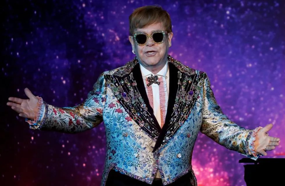 Elton John se retirará de los escenarios con una última gira mundial. Foto: REUTER.
