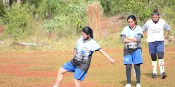 Garuhapé: abren clínica de fútbol para mujeres rurales