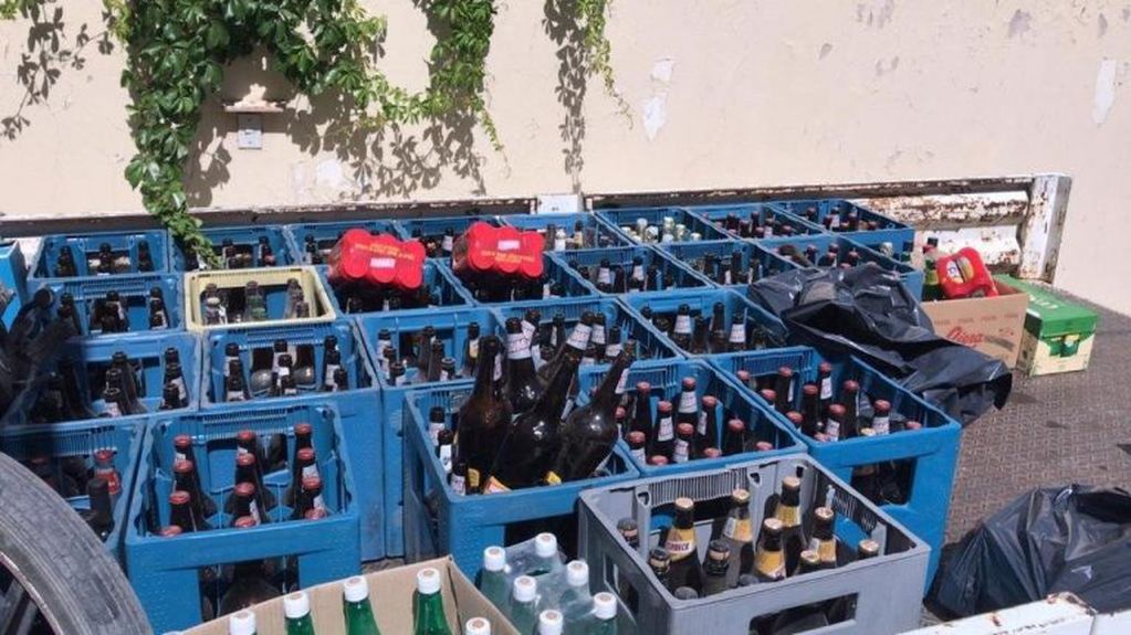 Secuestraron más de 500 bebidas de una vivienda de Cerri