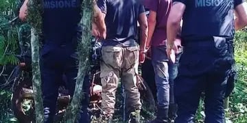 San Pedro: detienen a dos hombres acusados de tala ilegal y rozado