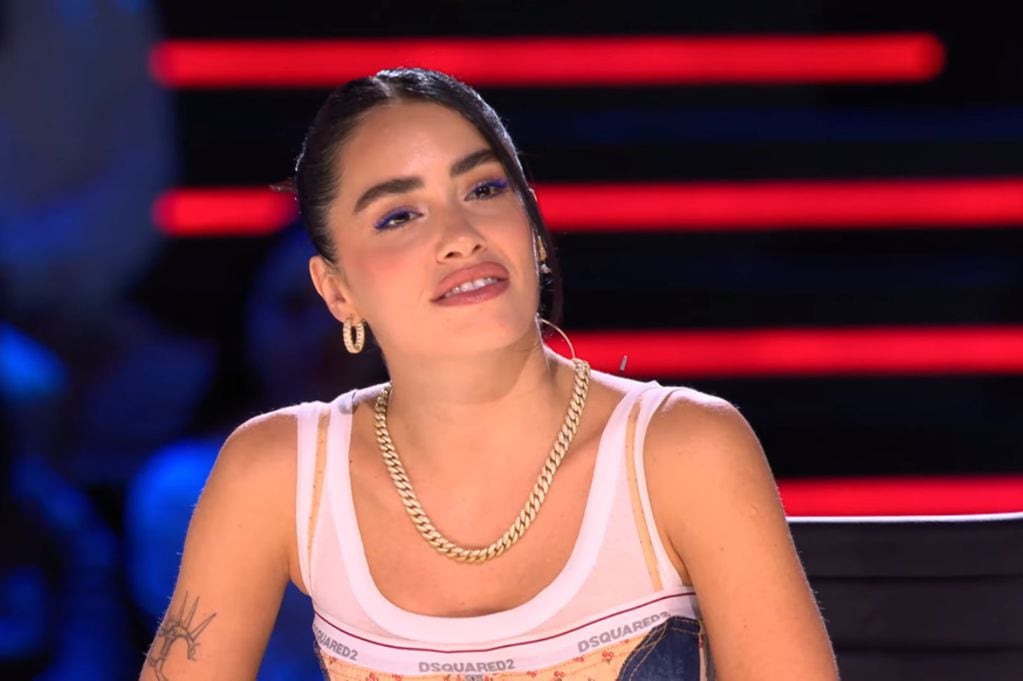 Lali Espósito es jurado de "Factor X", en España. (Captura)