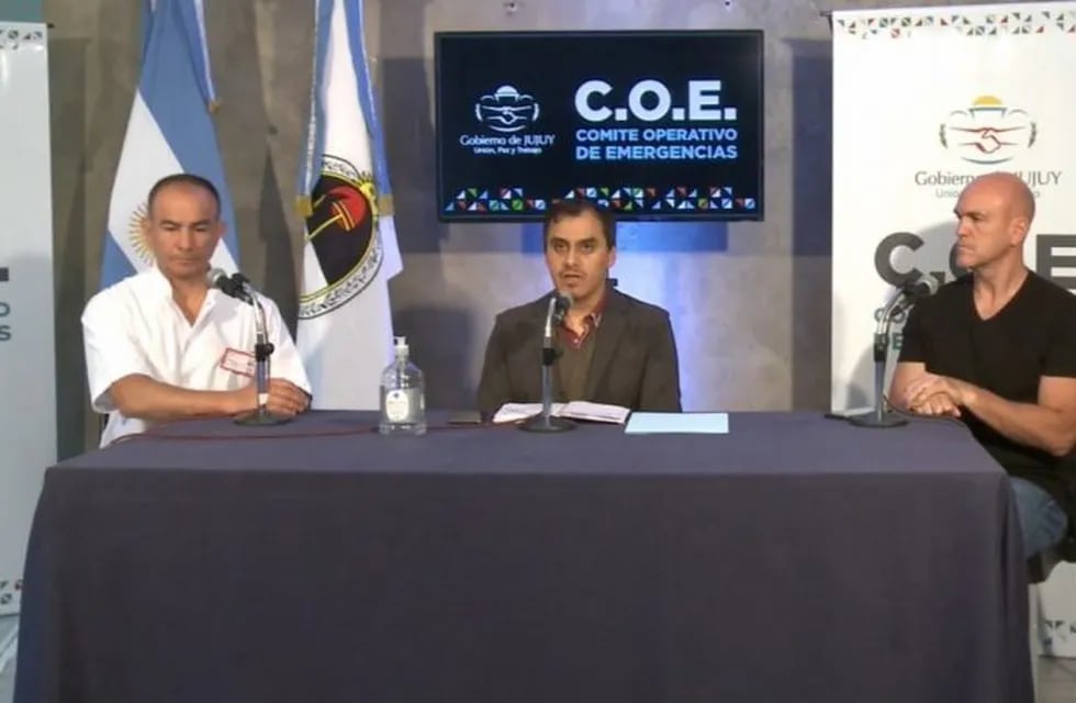 Autoridades del COE Jujuy