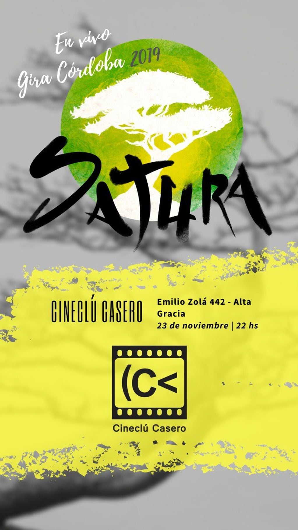 "Satura Banda Funk" en Alta Gracia.