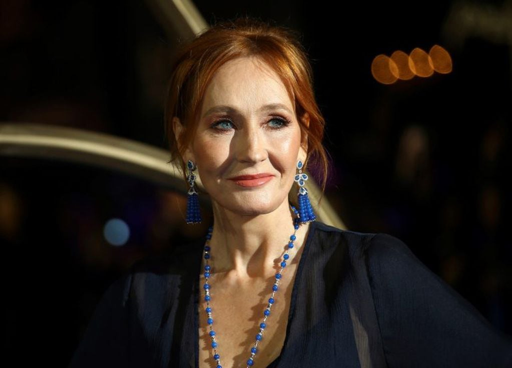 FILE - This Nov. 13, 2018 file photo shows author J.K. Rowling poses for photographers upon arrival at the premiere of the film 'Fantastic Beasts: The Crimes of Grindelwald', in London. Rowling has made a substantial donation for research into the treatment of multiple sclerosis at a center named after her late mother. The 15.3 million-pound ($18.8 million) donation announced Thursday, Sept. 12, 2019, will be used for new facilities at a research center based at the University of Edinburgh in Scotland. The author's mother suffered from the disease and died at the age of 45. (Photo by Joel C Ryan/Invision/AP, File)