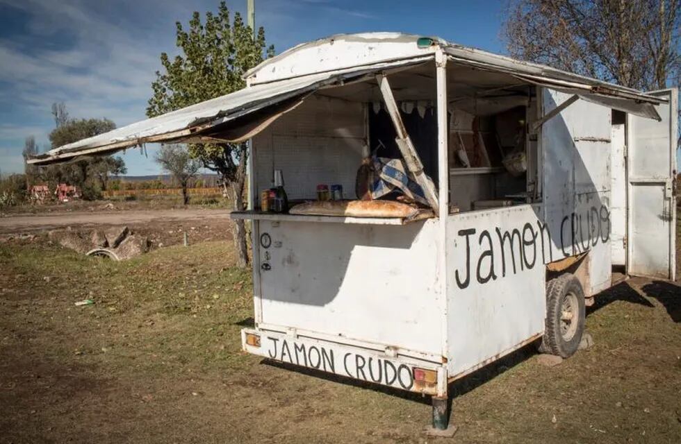 Carrito de jamón crudo que recomendó el New York Times