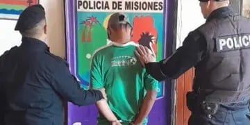 Resultó detenido tras agredir físicamente a su pareja en San Javier