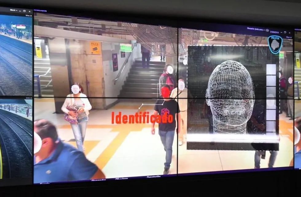 Así funciona el nuevo sistema de reconocimiento facial para detectar a delincuentes prófugos (Foto: Policía de Ciudad de Buenos Aires/Télam)