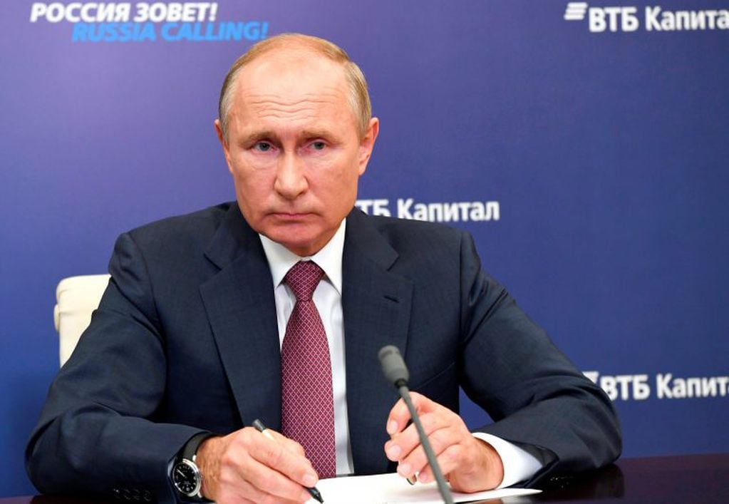 El presidente de Rusia, Vladimir Putin. (AP)