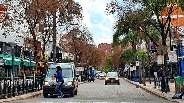 Zona céntrica de Villa Carlos Paz.