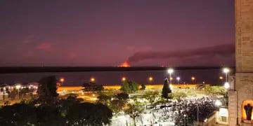 Incendios frente a Rosario