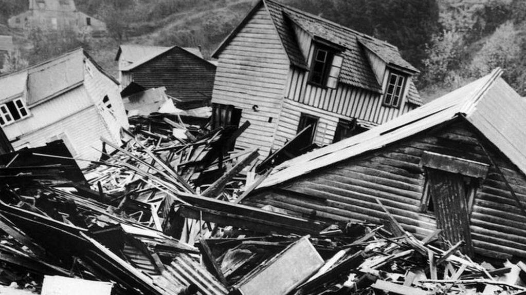 El terremoto de Valdivia de 1960.