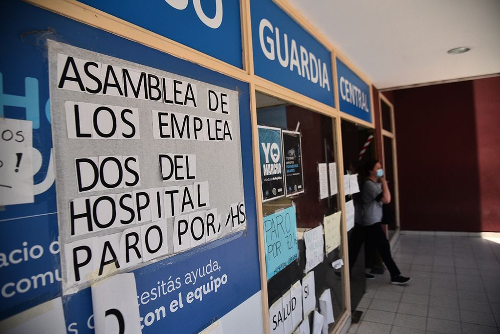 Repercusión del paro de médicos en el hospital Córdoba.