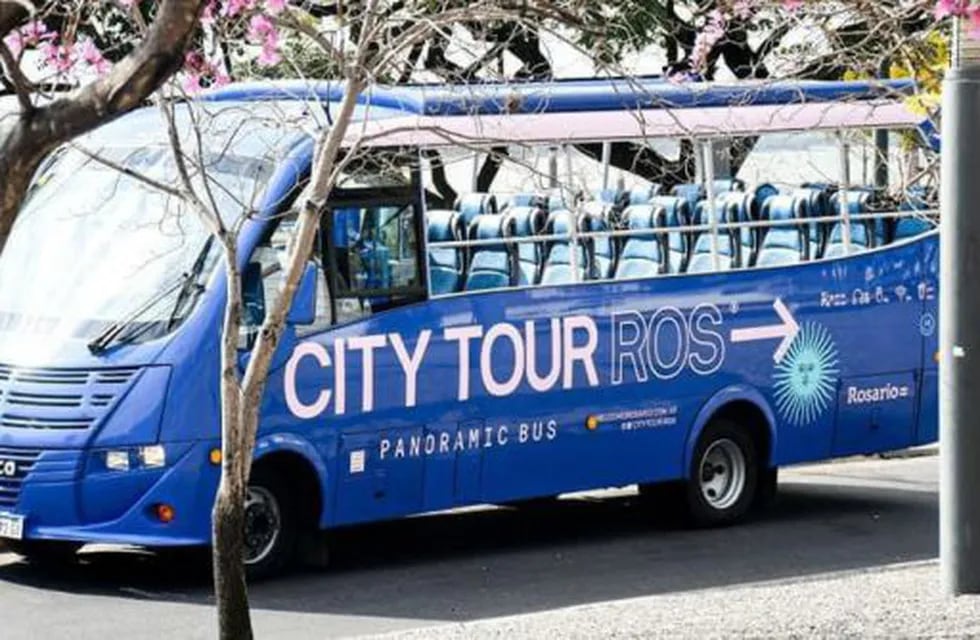 Colectivo para city tour en Rosario