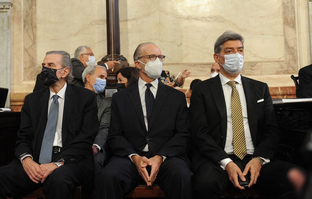 Los jueces de la Corte Suprema en la última apertura de sesiones. Foto: Federico López Claro.