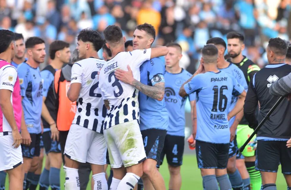 Otro Belgrano y Talleres que se jugó a cara de perro y terminó en paz (Ramiro Pereyra / La Voz).