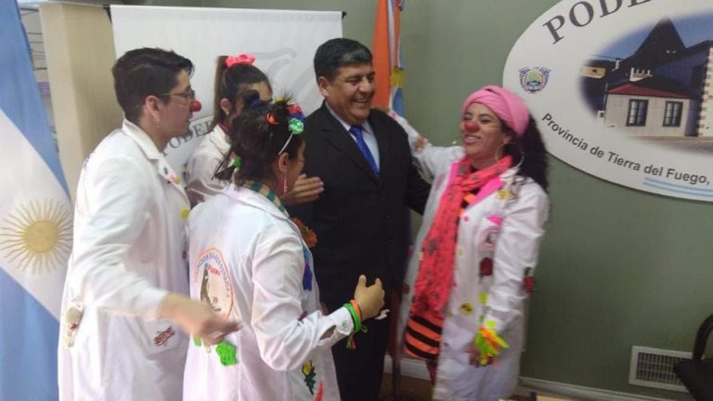 El Vicegobernador recibió a los paya-médicos de Ushuaia y Río Grande.