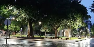 Lluvia en Rosario