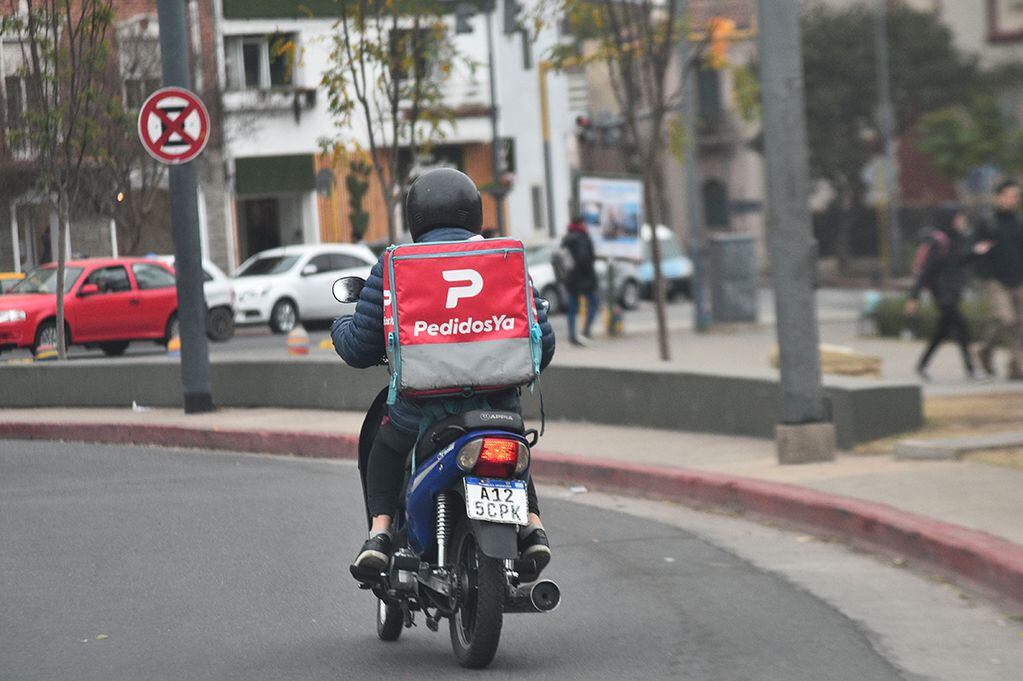 El motociclista pertenecía a la empresa Pedidos Ya. Foto: Pedro Castillo/La Voz.