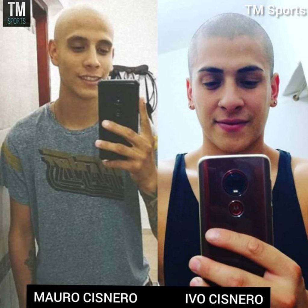 Mauro y Vito Cisnero, los hermanos de Río Segundo que conmovieron con su historia. (TM Sports)