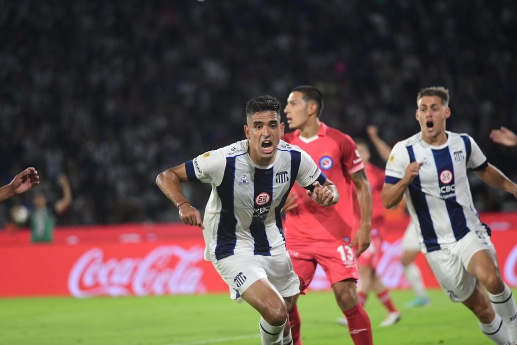 Talleres lo empató con un gol de Juan Rodríguez ante Argentinos Juniors. (Javier Ferreyra / La Voz)