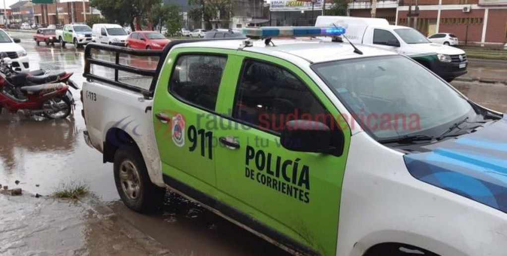 Robo a un comercio correntino: delincuentes entraron por el techo y se llevaron todo el dinero. (Foto: Radio Sudamericana)