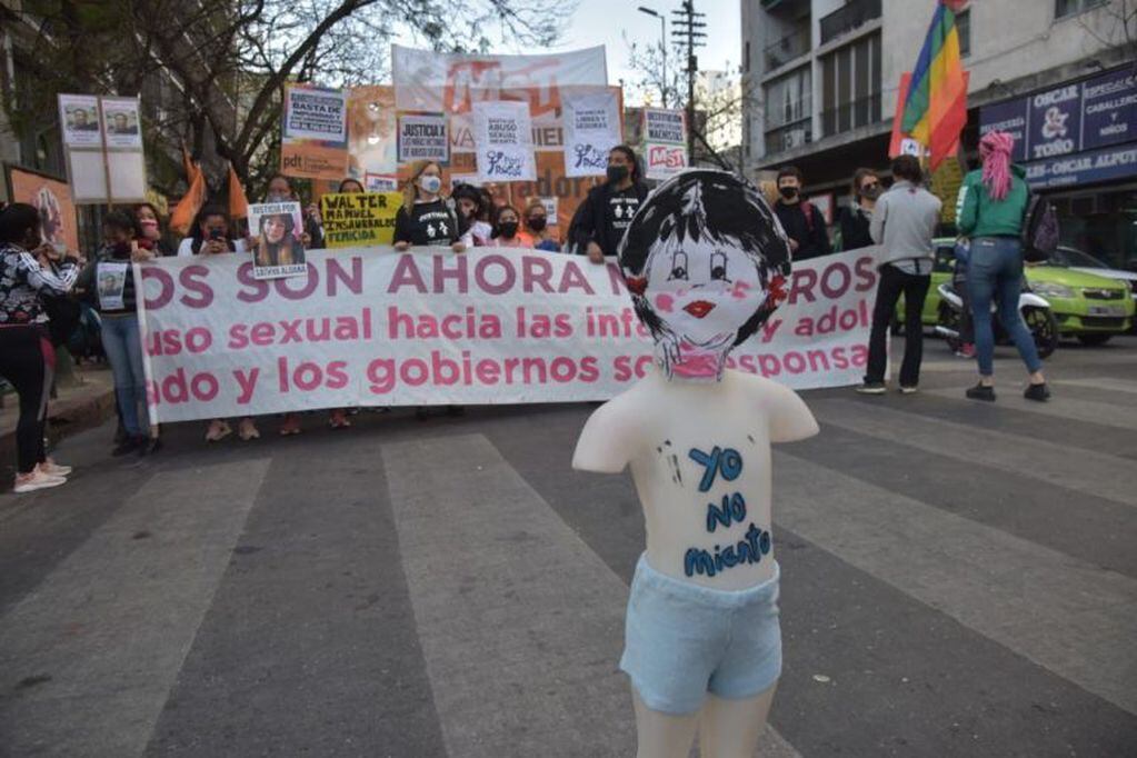 Marcha abuso sexual infantil en Córdoba