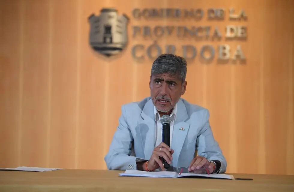Quinteros. Ministro de Seguridad de Córdoba.